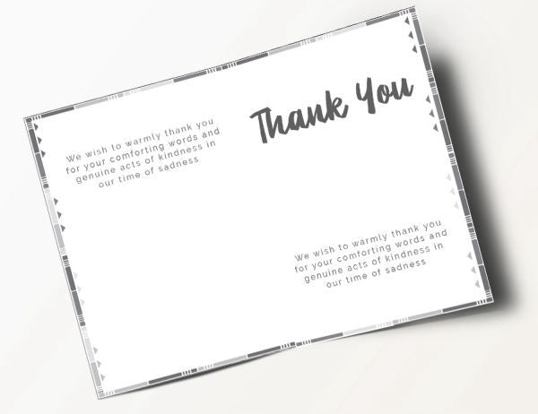 Traditional Thank you Card 5